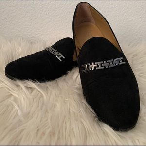 Franco Sarto faux suede loafer